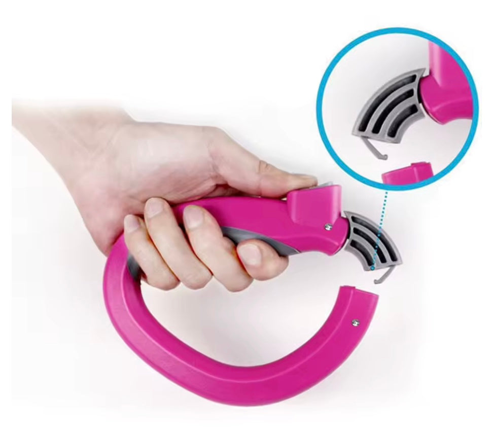 Ergonomic Grocery Bag Carrier Handle