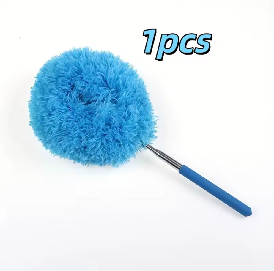 Extendable Microfiber Ceiling Fan Duster, Blue