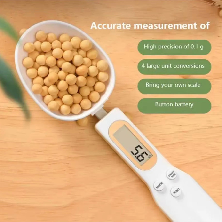 Digital Measuring Spoon with LCD Kitchen Scale