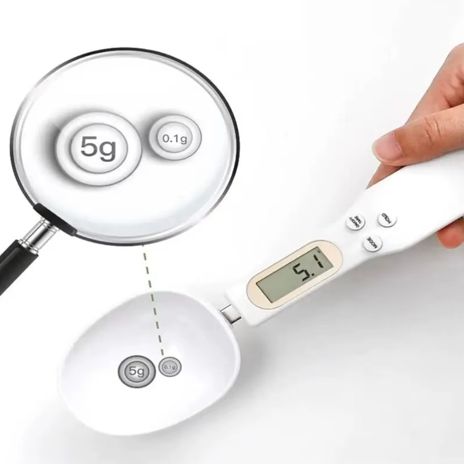 Digital Measuring Spoon with LCD Kitchen Scale