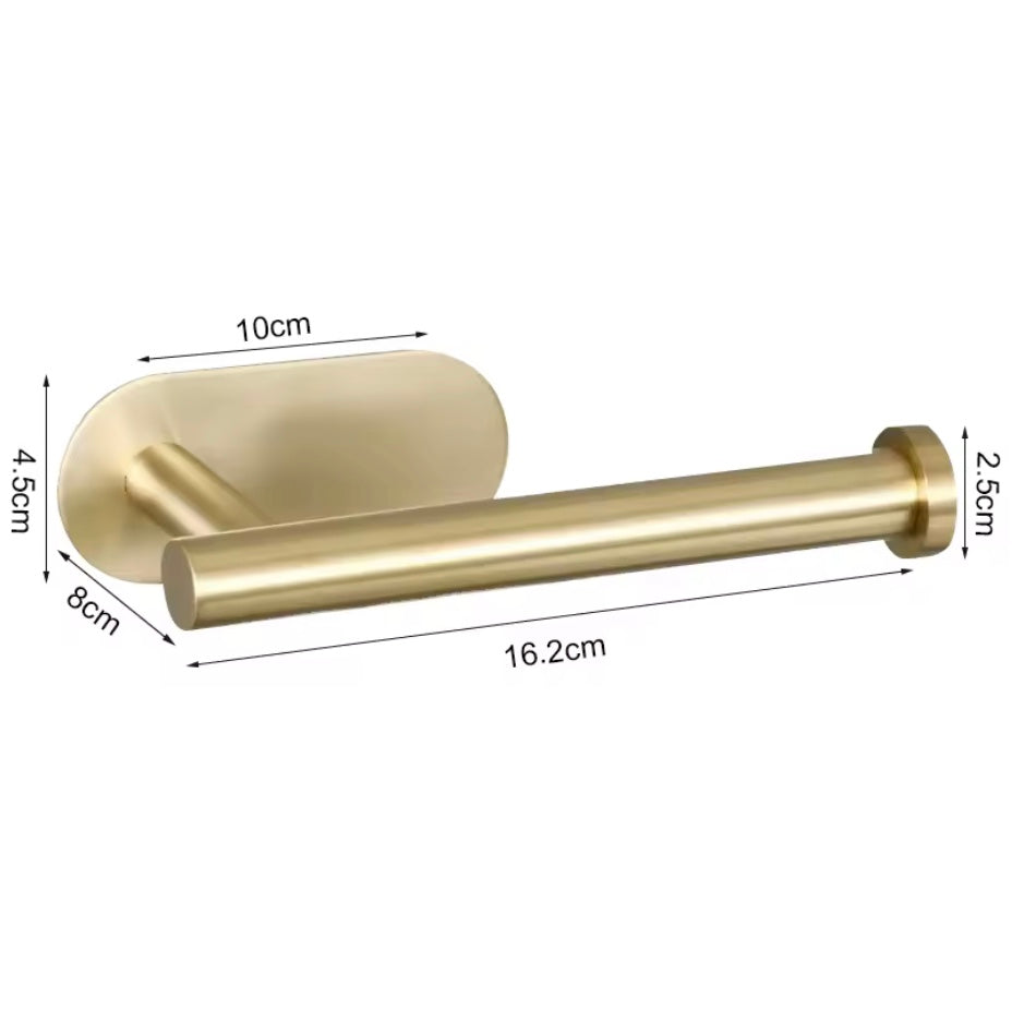 No-Drill Stainless Steel Towel Holder