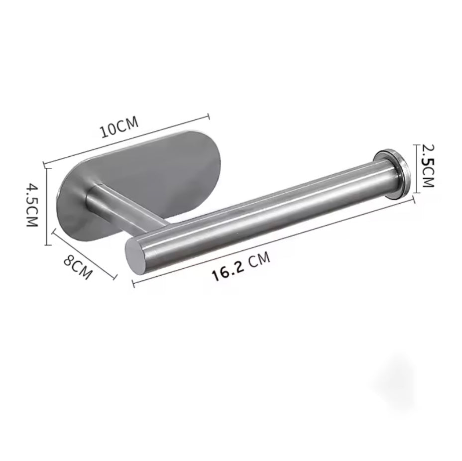 No-Drill Stainless Steel Towel Holder