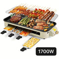 SUSTEAS 1700W Smokeless Indoor Electric Grill